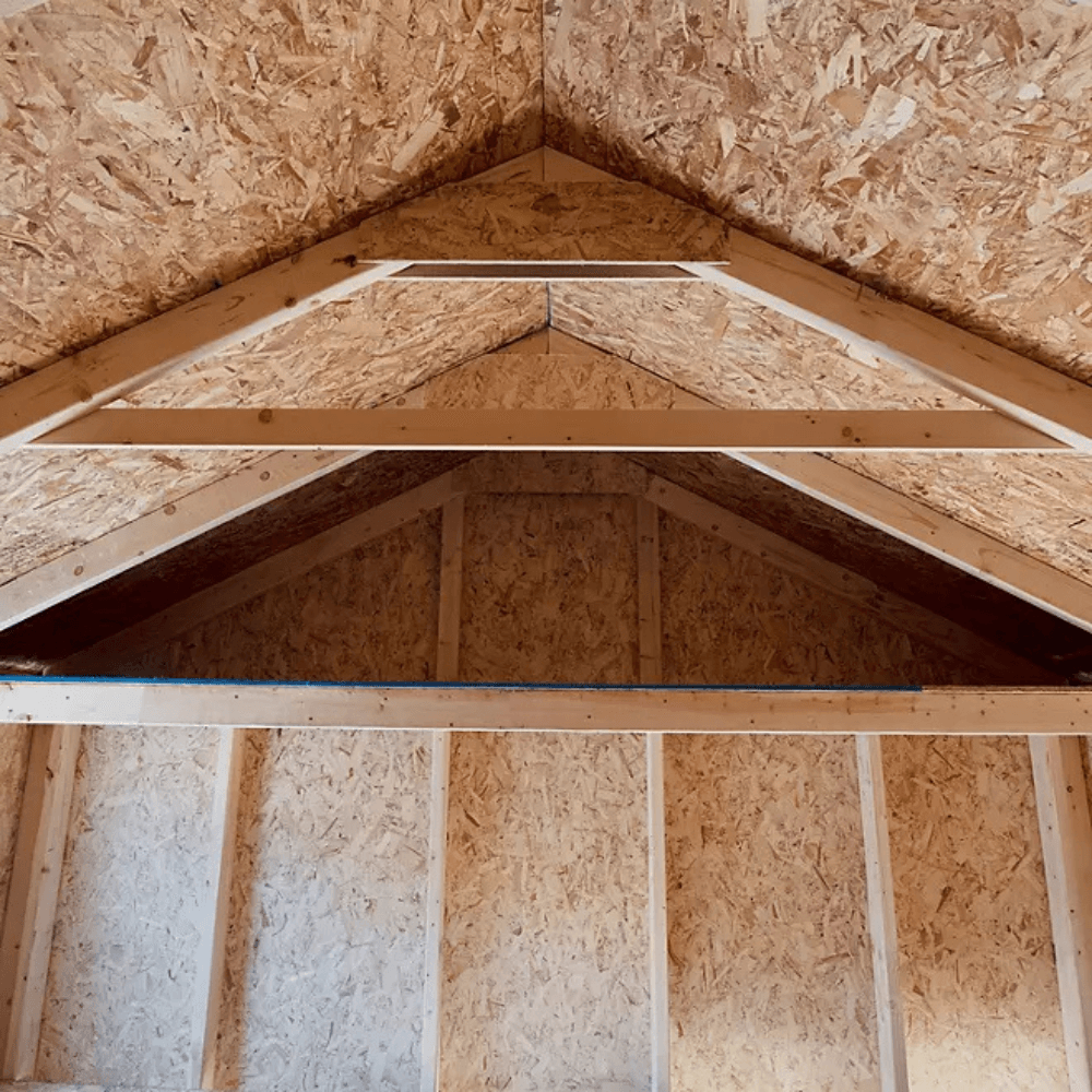 12′ x 10′ Outdoor Wood Shed - Image 5