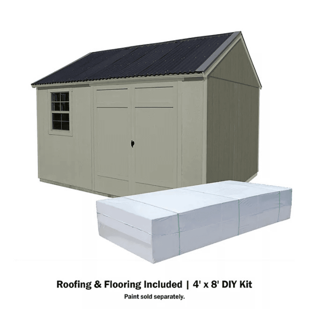 12′ x 10′ Outdoor Wood Shed - Image 9