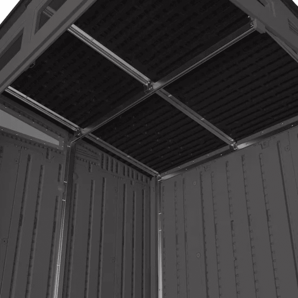6-ft x 5-ft Resin Shed Lean-to Resin Storage Shed (Floor Included) - Image 4