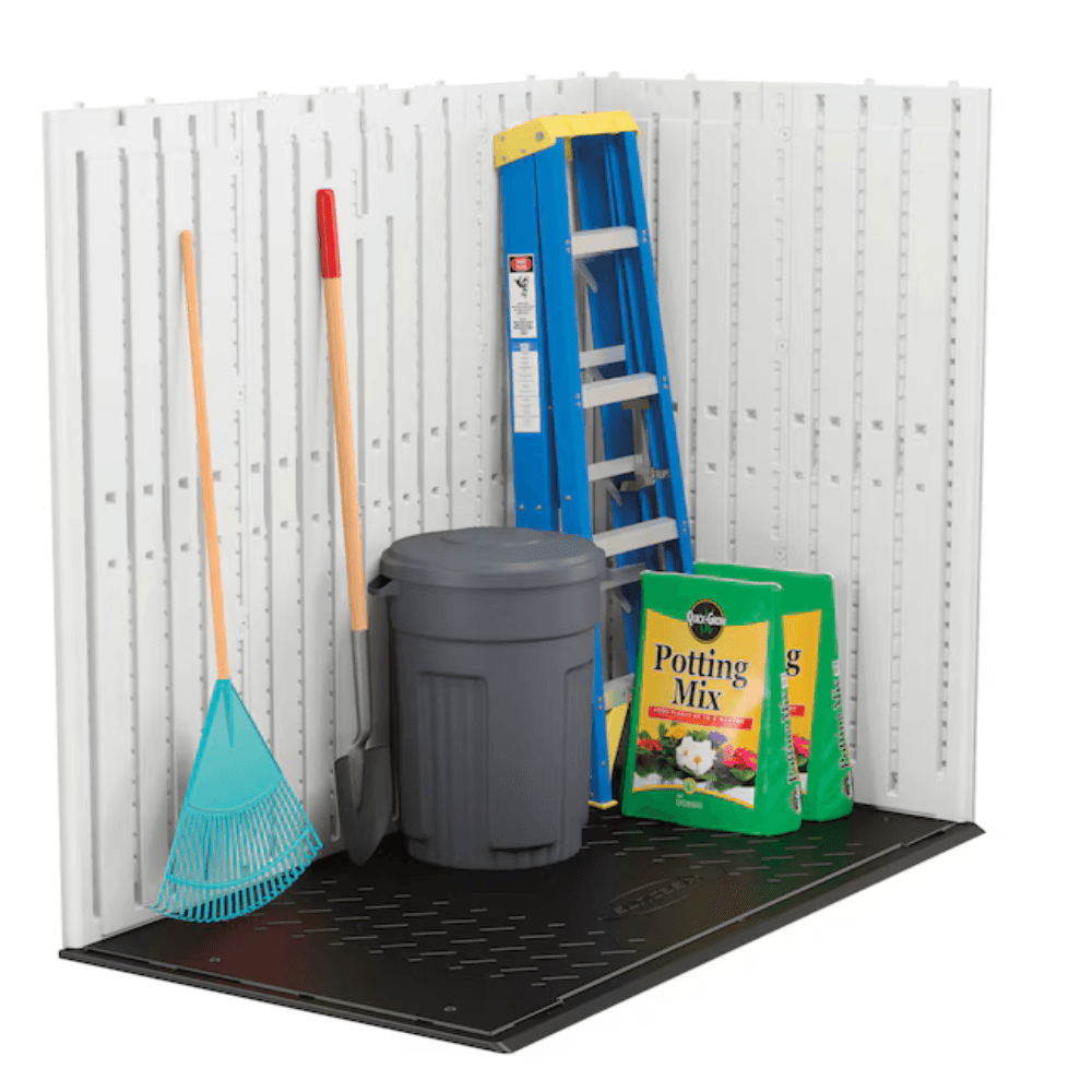 7-ft x 4-ft Resin Storage Shed (Floor Included) - Image 5