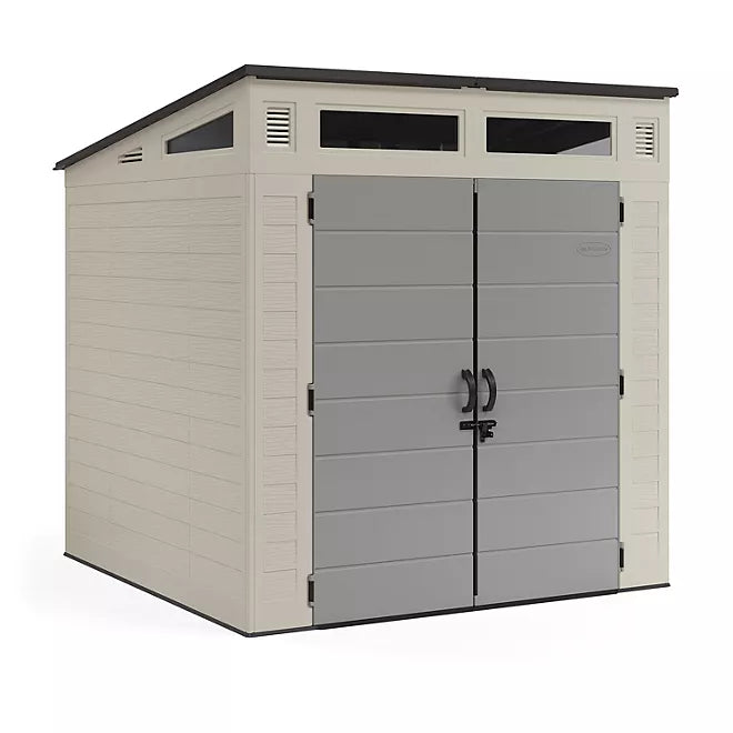 7′ x 7′ Resin Outdoor Storage Shed