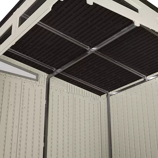 7′ x 7′ Resin Outdoor Storage Shed - Image 4
