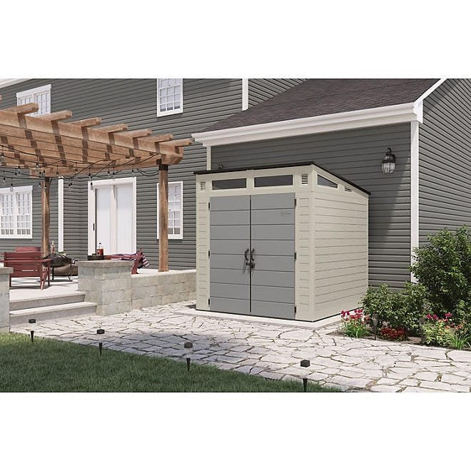 7′ x 7′ Resin Outdoor Storage Shed - Image 9