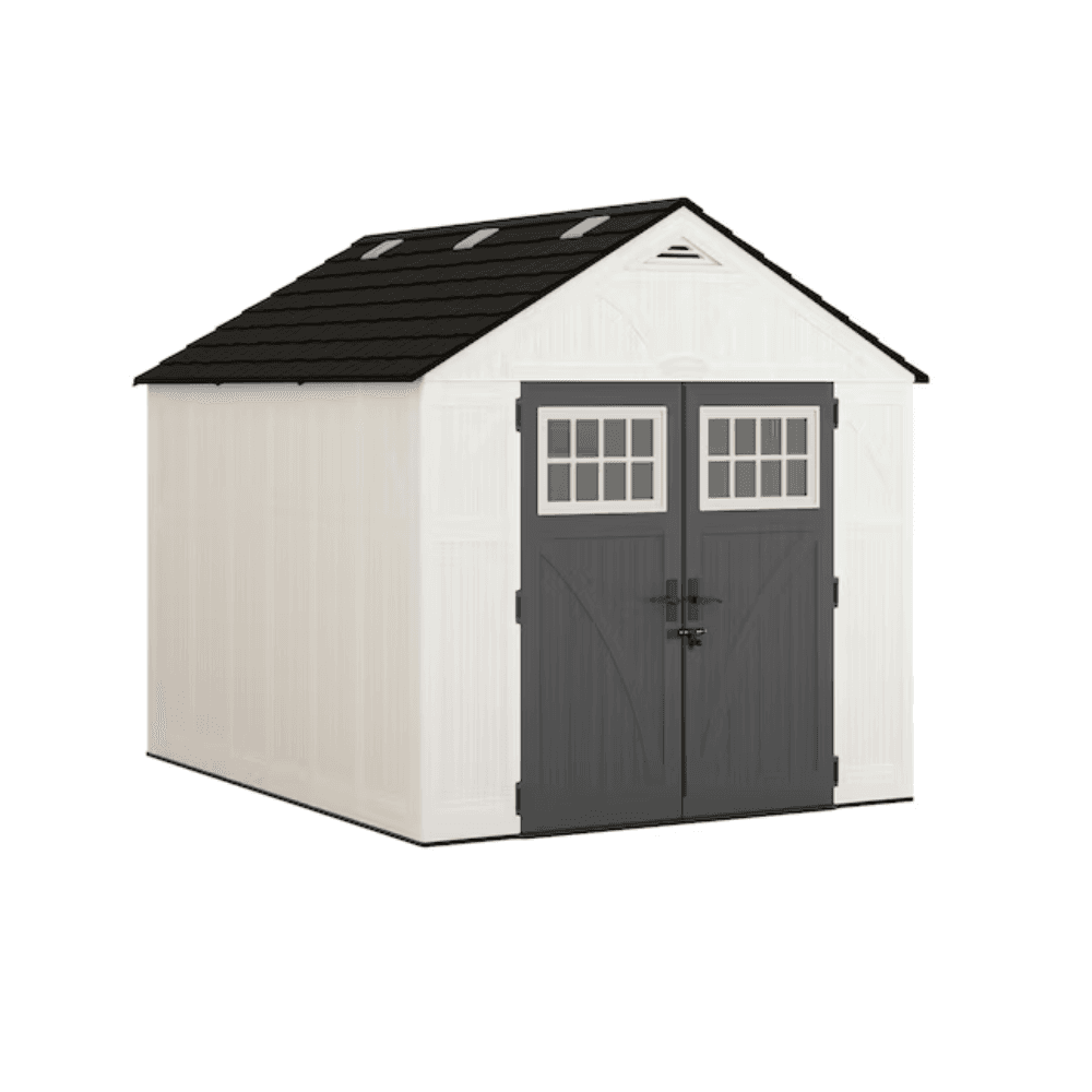 8-ft x 10-ft Resin Storage Shed (Floor Included)