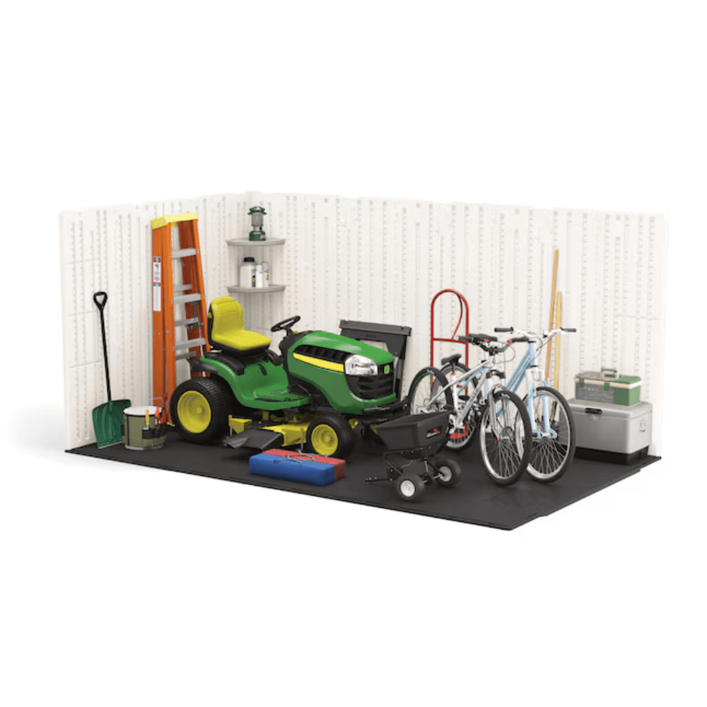 8-ft x 10-ft Resin Storage Shed (Floor Included) - Image 5
