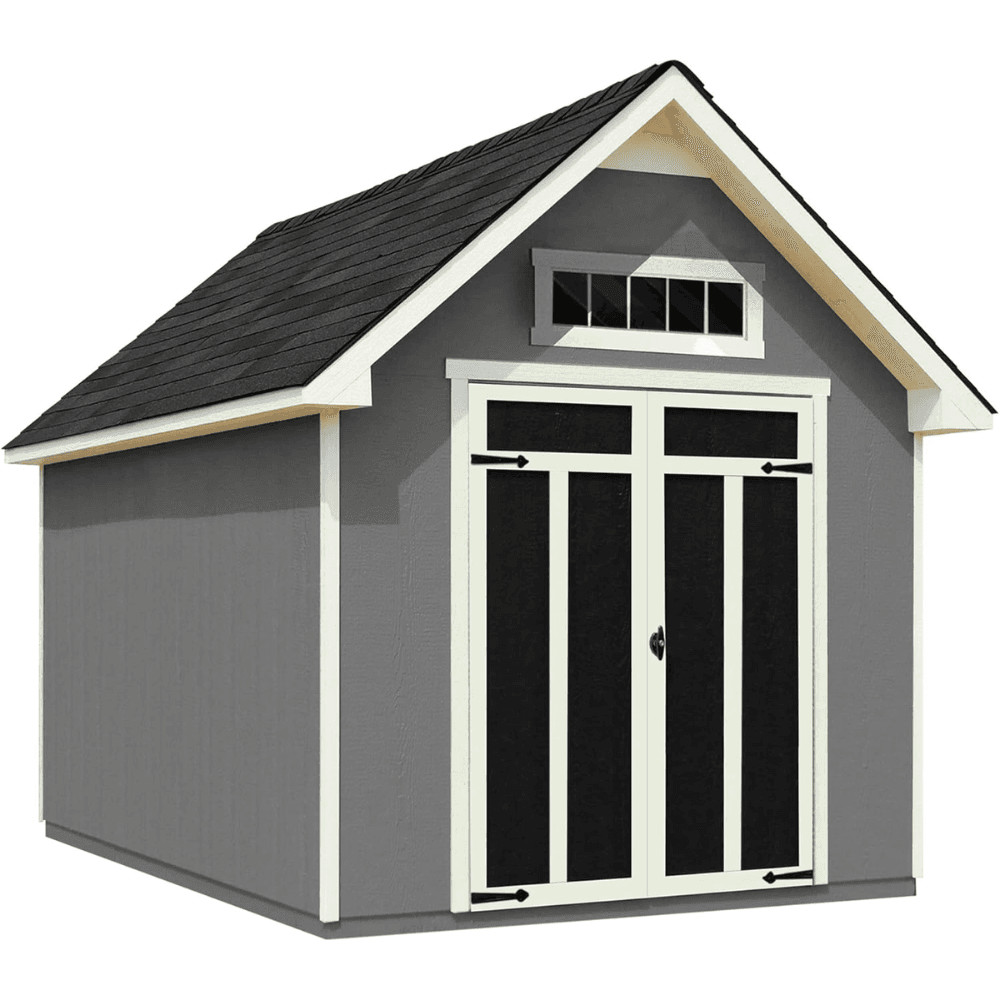 10 ft. W x 12 ft. D Wood Storage Shed With Floor
