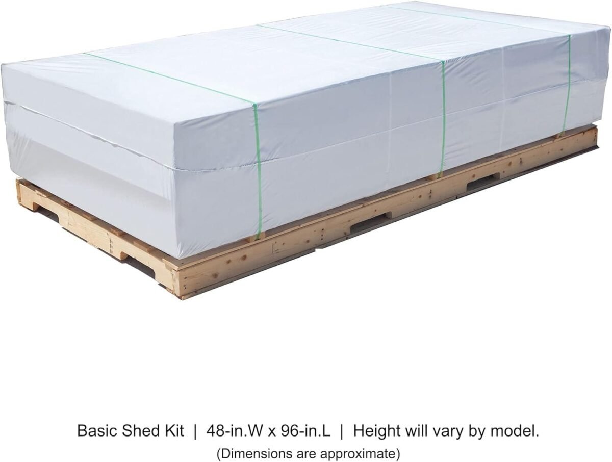 10 ft. W x 12 ft. D Wood Storage Shed With Floor - Image 5
