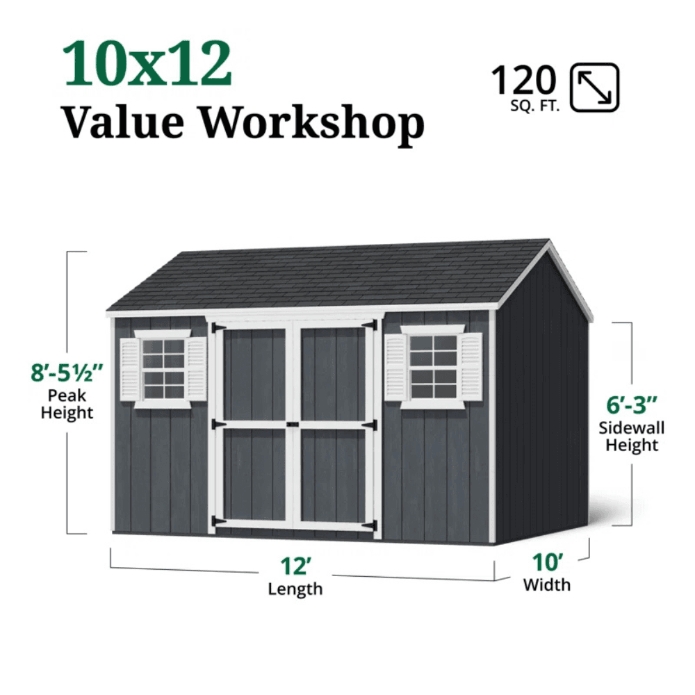 Outdoor Wood Storage Shed - Image 3