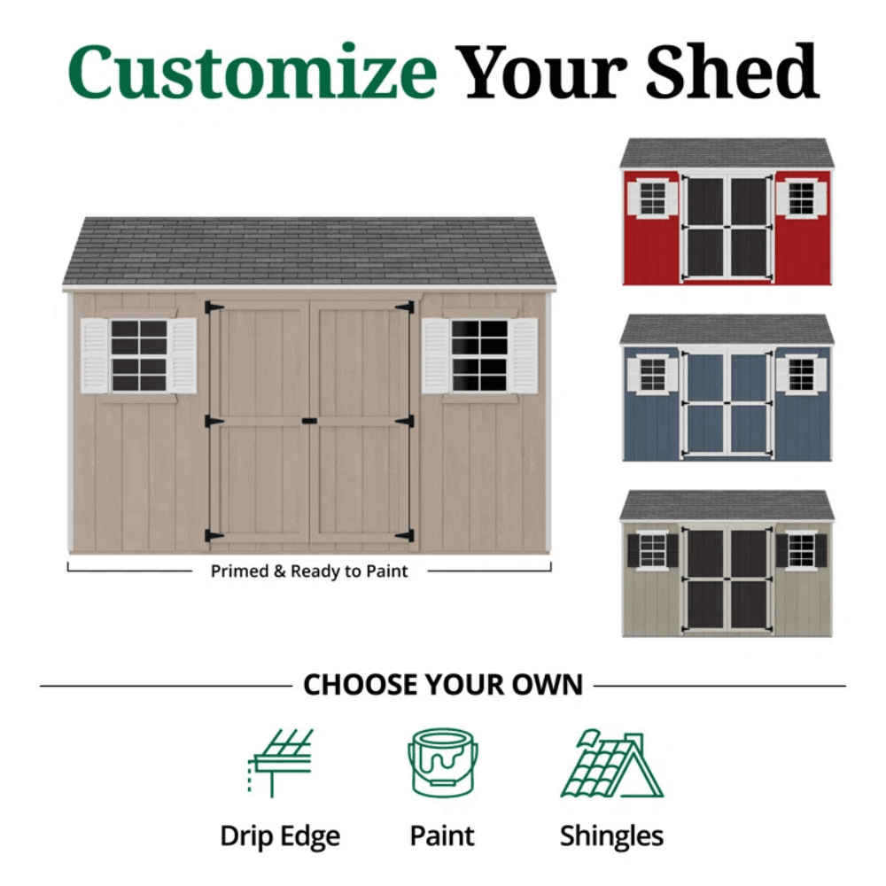 Outdoor Wood Storage Shed - Image 7