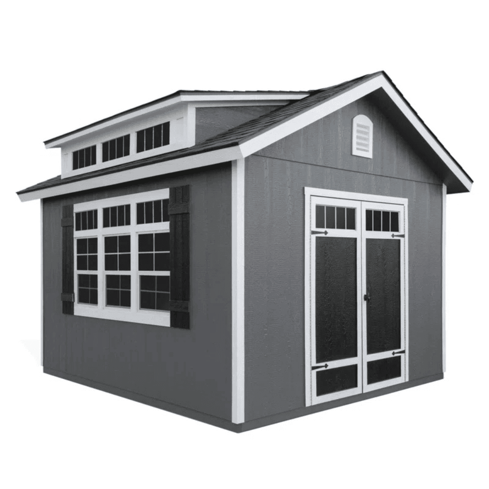 10 ft. W x 12 ft. D Storage Shed