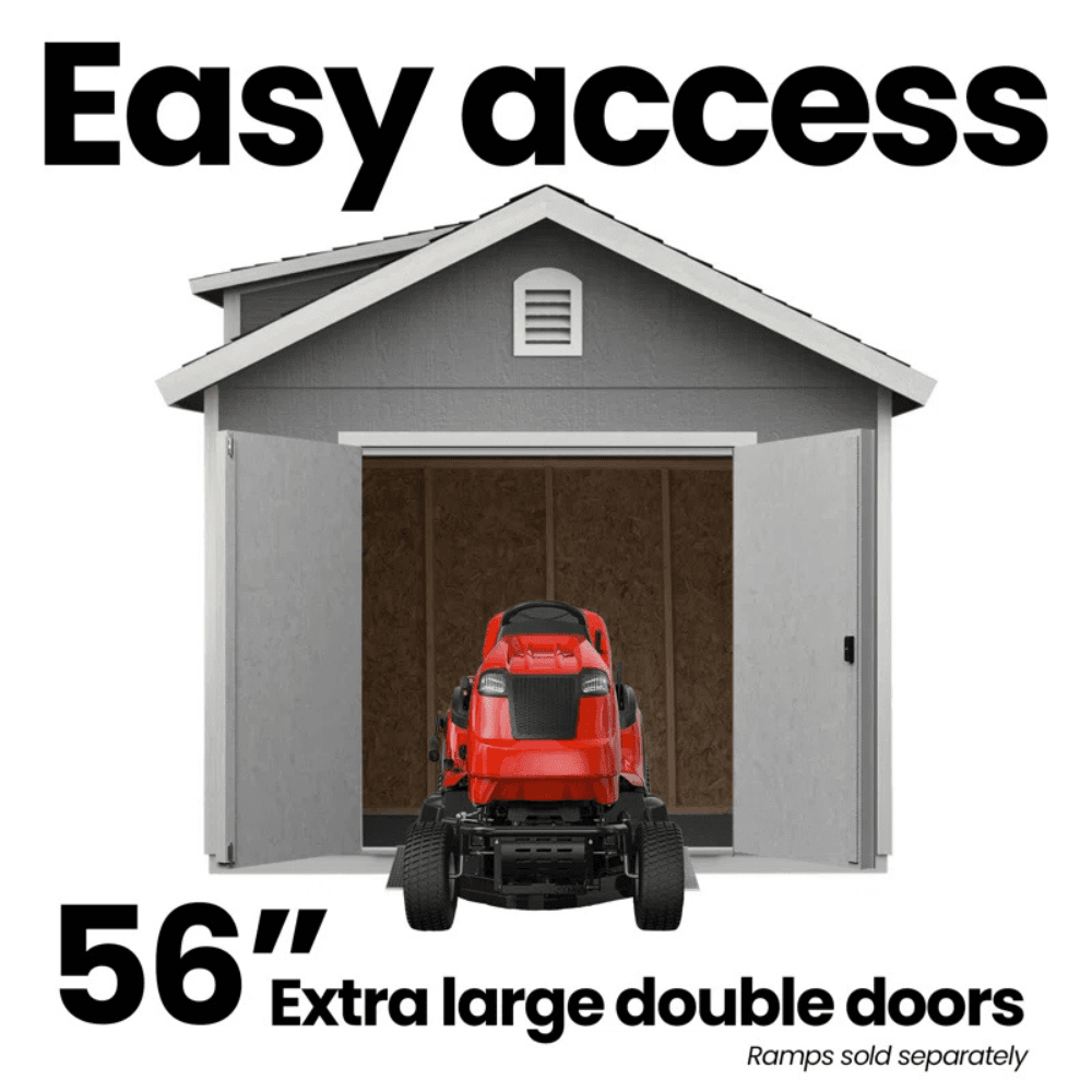 10 ft. W x 12 ft. D Storage Shed - Image 3