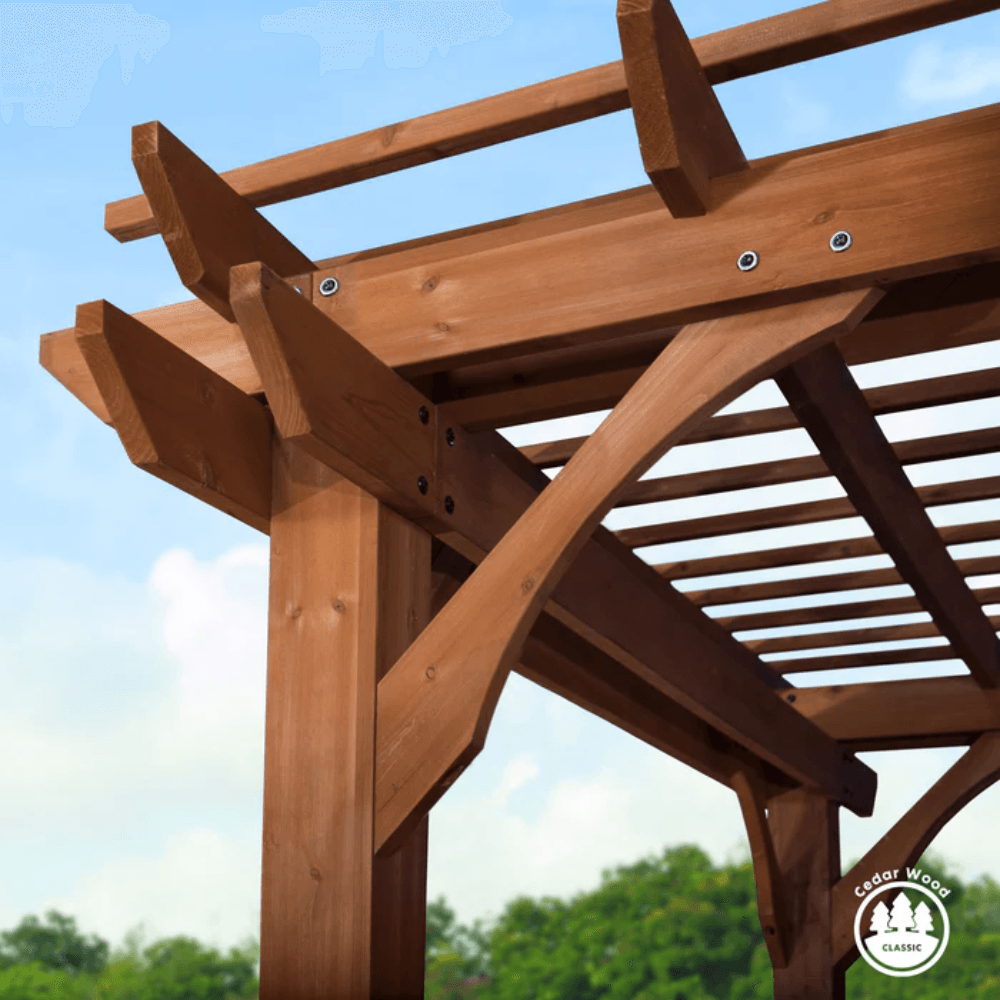 12′ x 10′ Cedar Pergola - Image 5