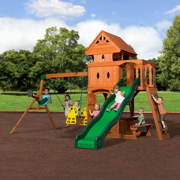 Wooden Swing Set - Image 2