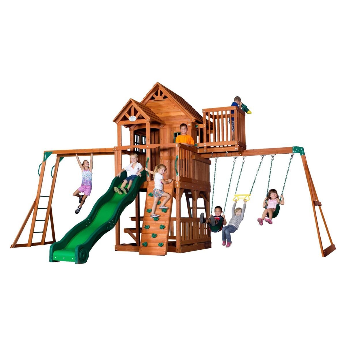 Wooden Swing Set