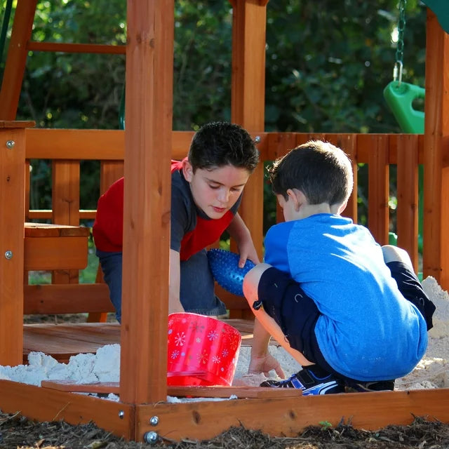 Wooden Swing Set - Image 4