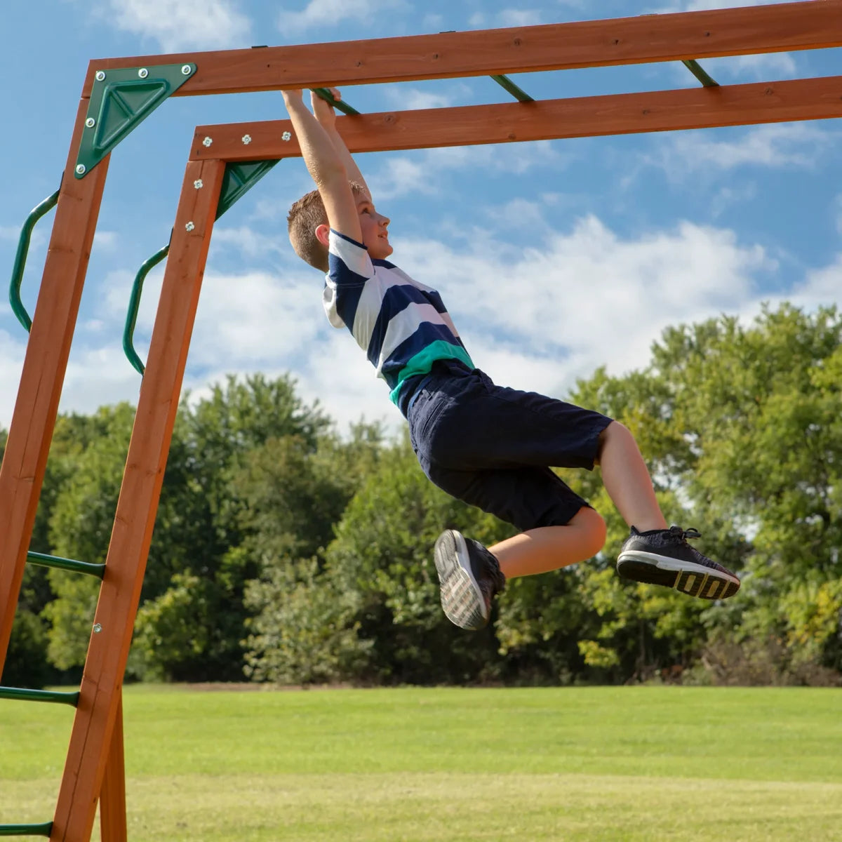 Wooden Swing Set - Image 6