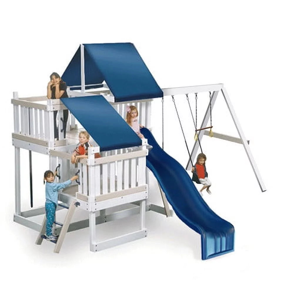 Monkey Wooden Swing Set