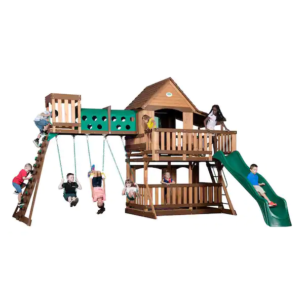 Wooden Swing Set