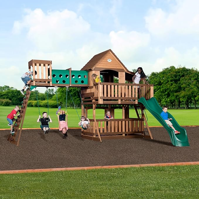 Wooden Swing Set - Image 2