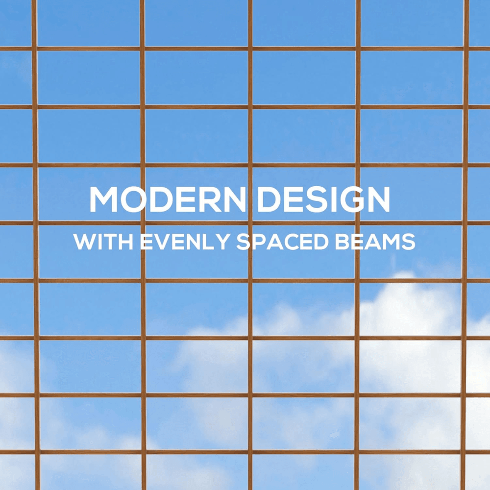 12′ x 20′ DIY Deck Outdoor Wood Pergola - Image 3