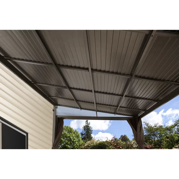 10 x 12 ft. Portland No.53 Wall Gazebo Steel Roof - Image 5