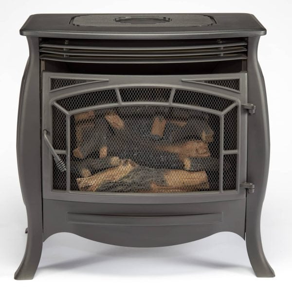 Dual Fuel Ventless Gas Stove - 26,000 BTU, Remote Control, Matte Black Finish - Image 12