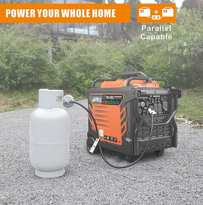 PORTABLE INVERTER GENERATOR 11000W TRI-FUEL - Image 7