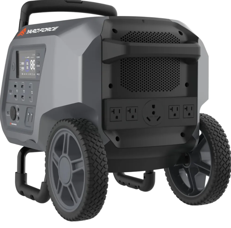 Portable Power Station 2400-Watt Continuous 4800-Watt Peak, Bluetooth speaker, WIFI connection, Wireless Charging, RV 30A plug, LED light - Image 4