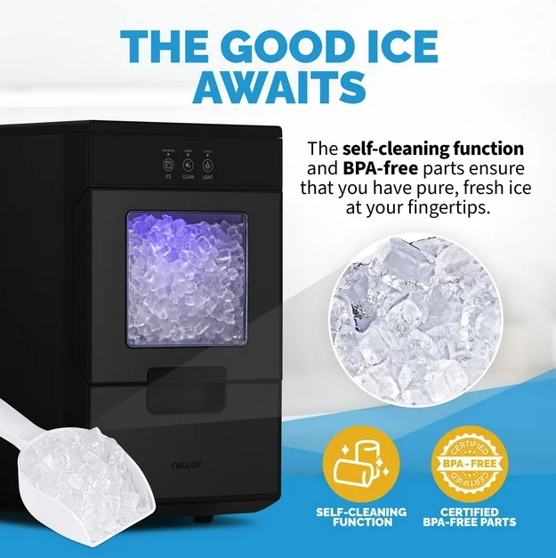 Nugget Ice Maker - Countertop Ice Machine - Image 5