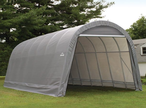 15 x 28 x 12 Round Top Shelter - Image 3
