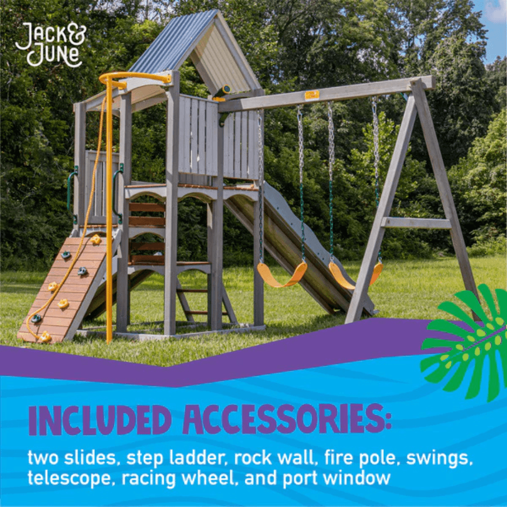 Wooden Swing Set