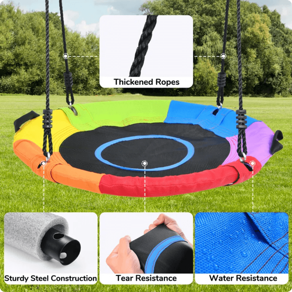 Metal Swing Set with 3 Swings - Image 3