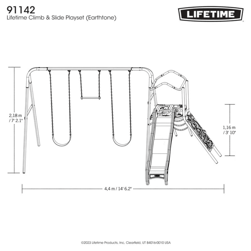Climb & Slide Playset - Ultimate Backyard Fun for Kids - Image 6