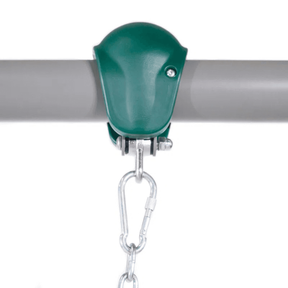 10′ Heavy Duty Swing Set with Warranty on 6′ Double Wall Slide - Image 6