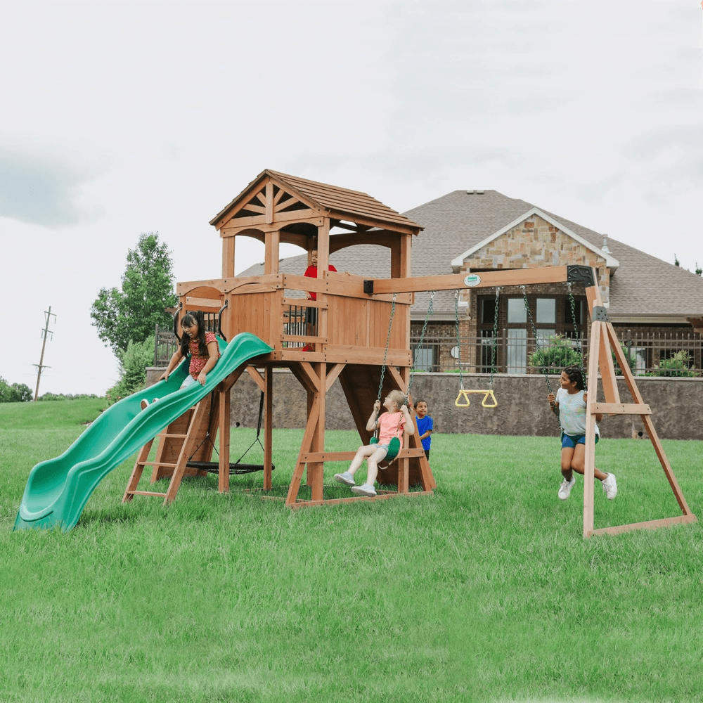 Sterling Point Swing Set - A Backyard Playground for Endless Adventure - Image 9
