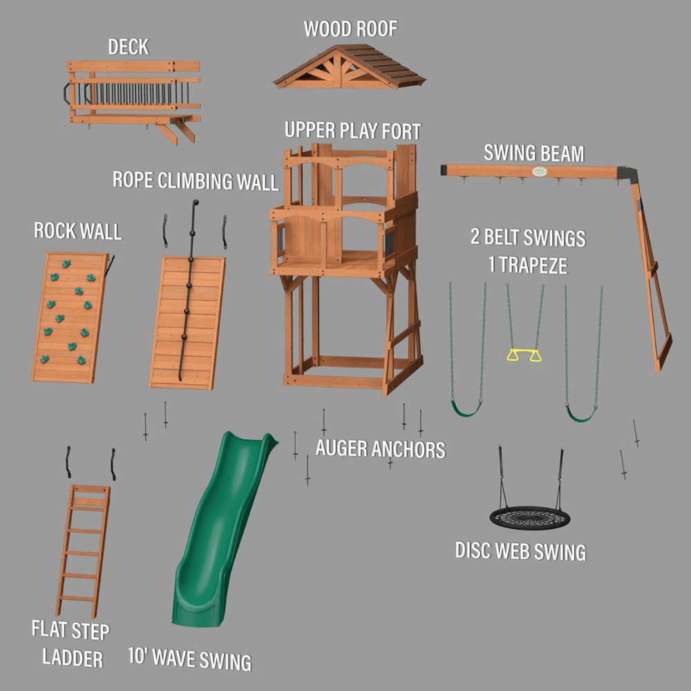 Sterling Point Swing Set - A Backyard Playground for Endless Adventure - Image 2