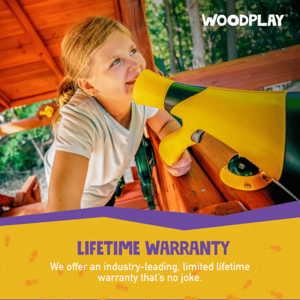Woodplay Tiger Tower Combo A - Premium Wooden Swing Set for Endless Backyard Fun - Image 7