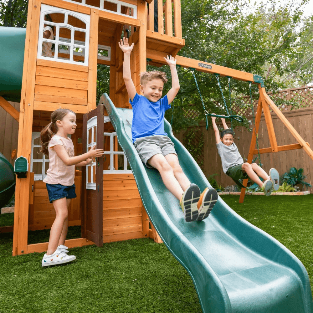 Wooden Swing Set - Image 4