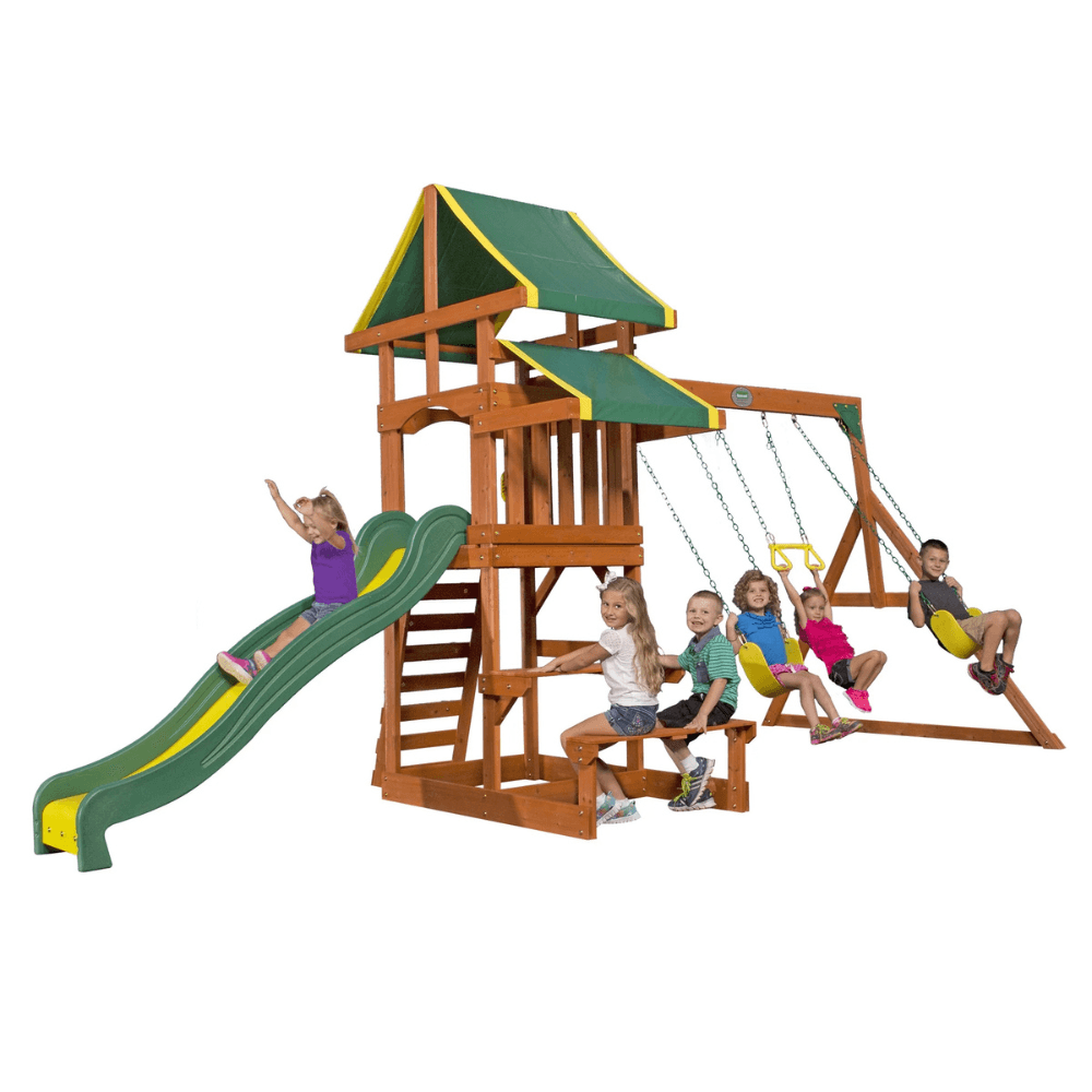 Tucson Swing Set - Big Fun in a Compact Design - Image 8