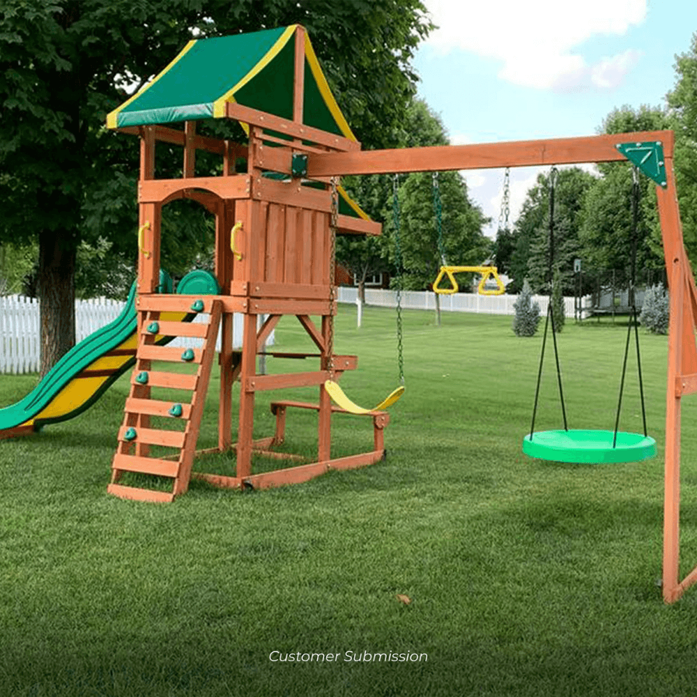 Tucson Swing Set - Big Fun in a Compact Design - Image 9