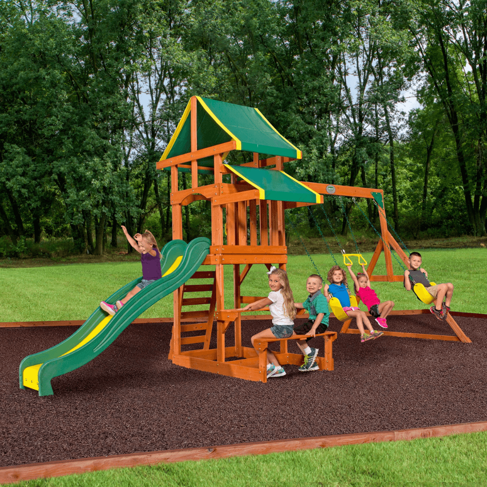 Tucson Swing Set - Big Fun in a Compact Design