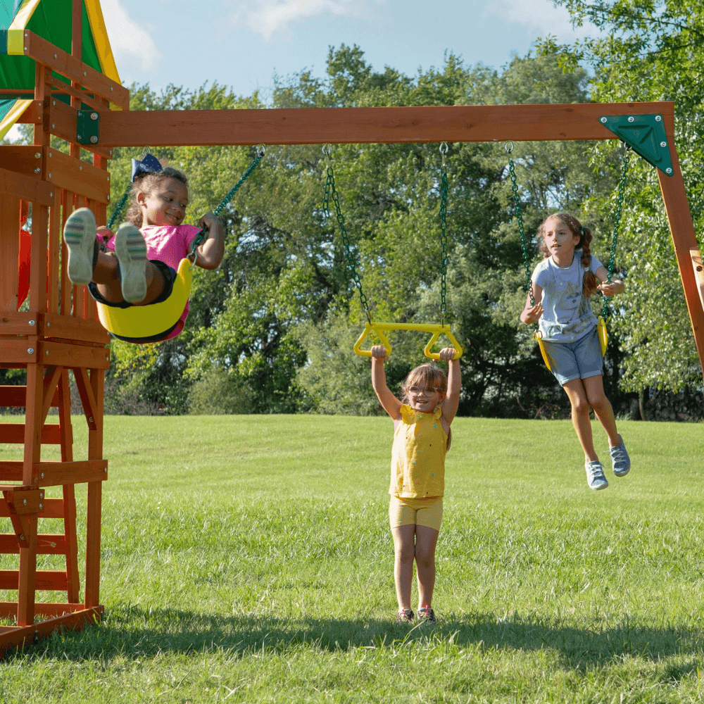 Tucson Swing Set - Big Fun in a Compact Design - Image 6