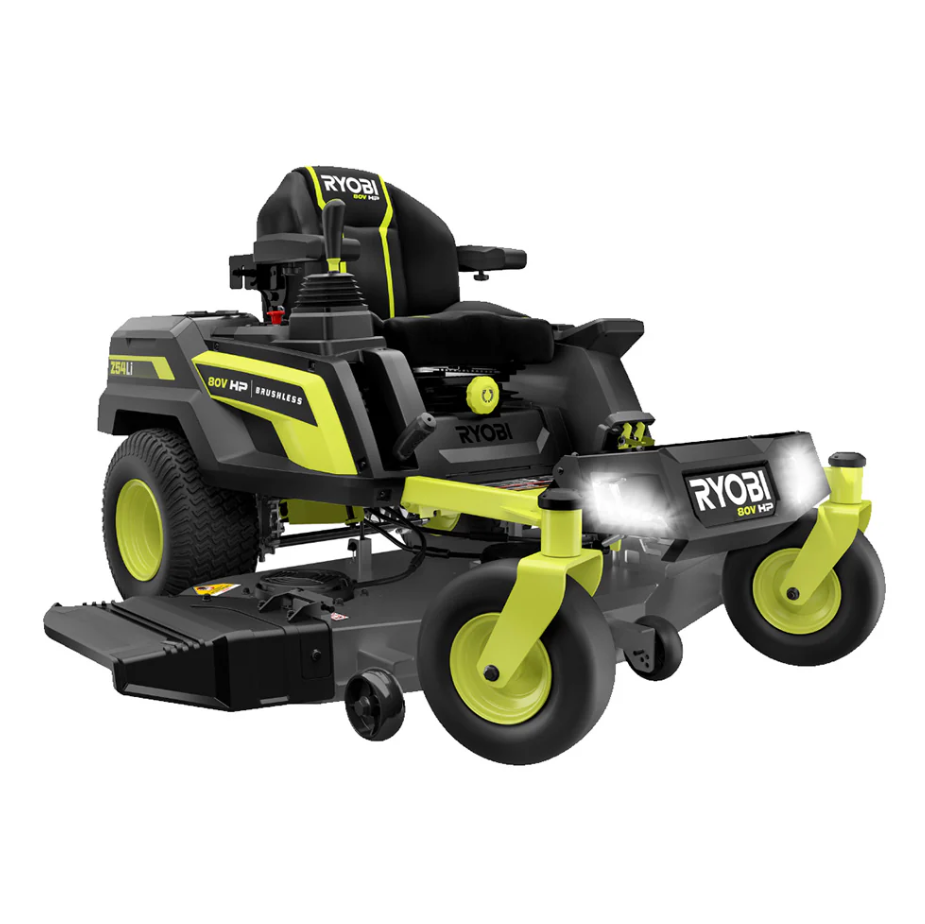 80V HP Brushless 30 in. Battery Electric Cordless Zero Turn Mower with 80V 10 Ah Batteries
