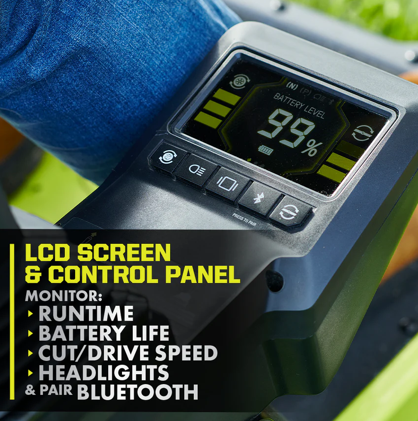 80V HP Brushless 30 in. Battery Electric Cordless Zero Turn Mower with 80V 10 Ah Batteries - Image 14