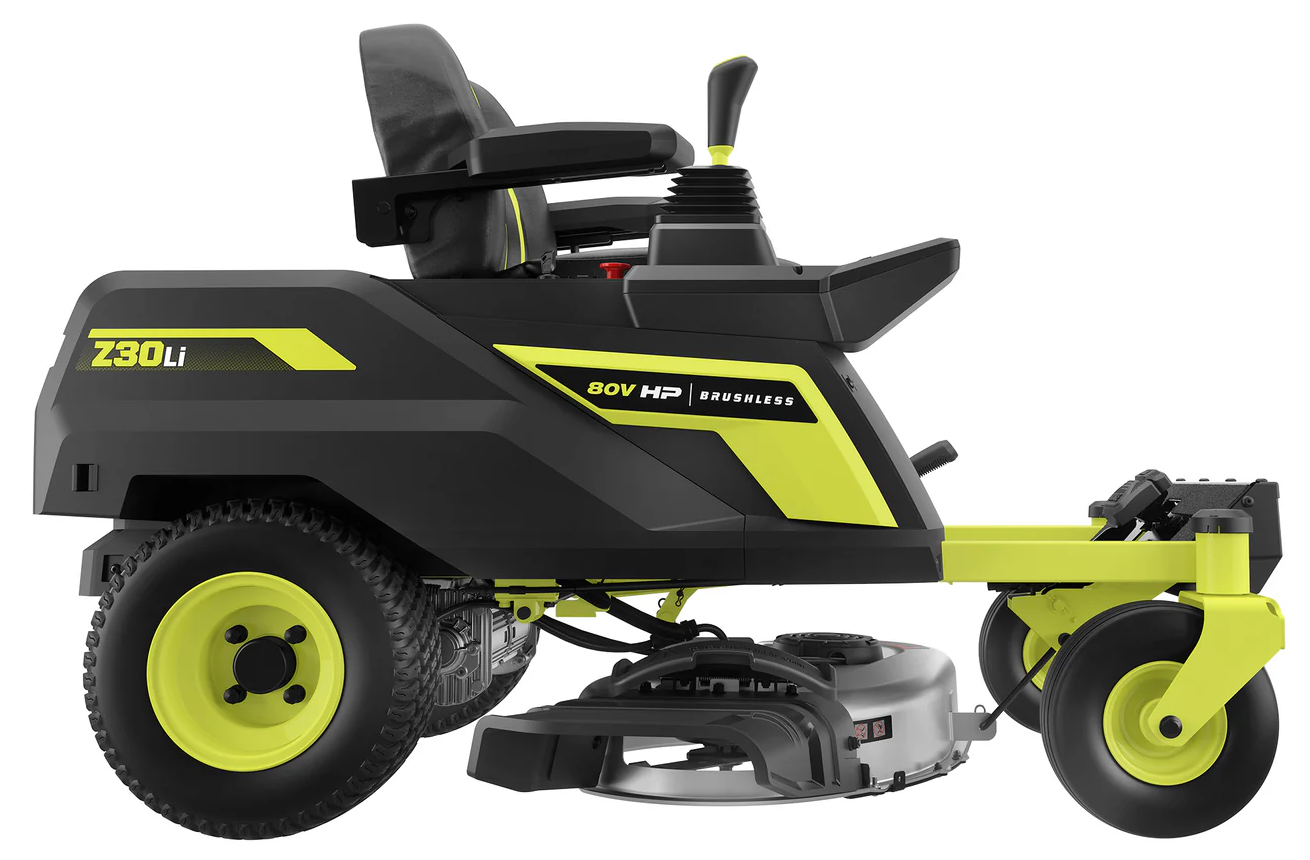 80V HP Brushless 30 in. Battery Electric Cordless Zero Turn Mower with 80V 10 Ah Batteries - Image 9