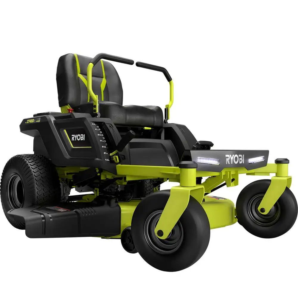 48V Battery Electric Zero-Turn Riding Mower - 42-inch Deck, 75 Ah