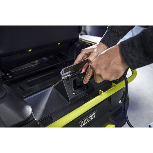 48V HP Brushless 54-inch Electric Zero-Turn Riding Mower - 115 Ah - Image 3